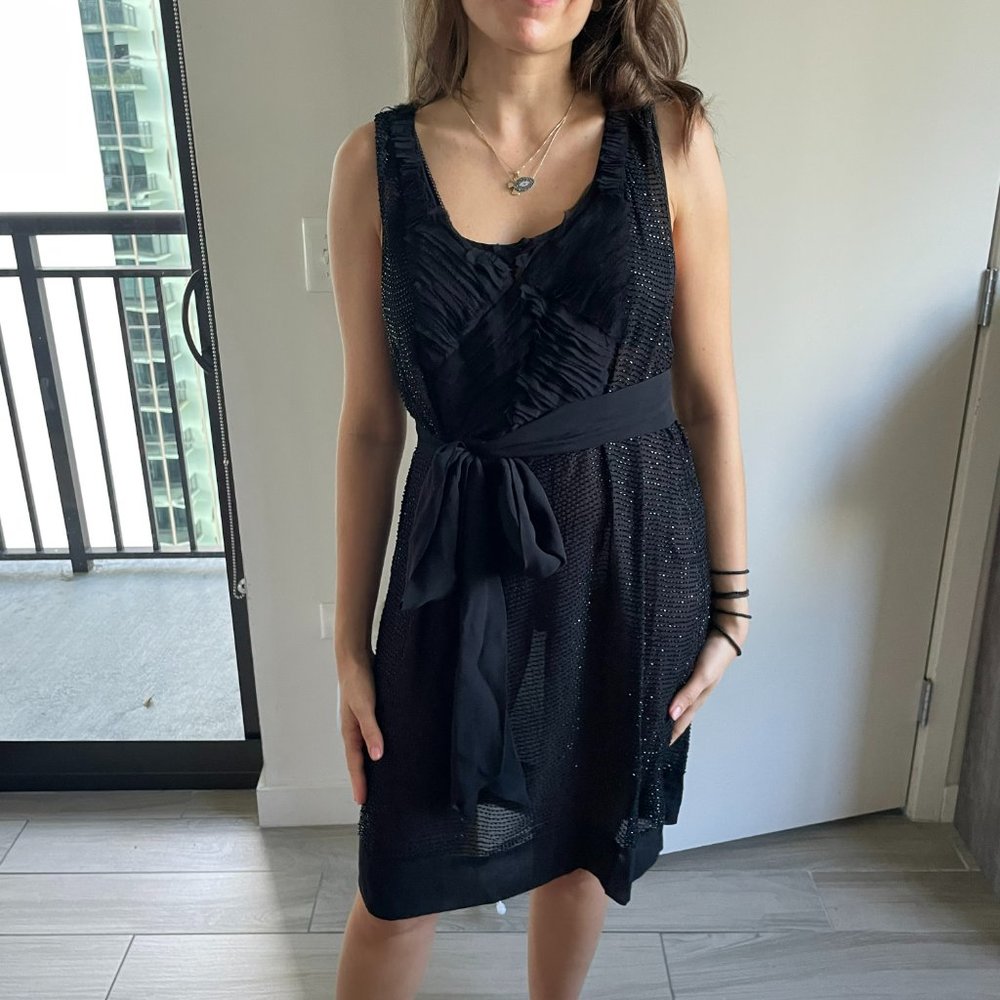 BCBG Maxazria runway edition black dress